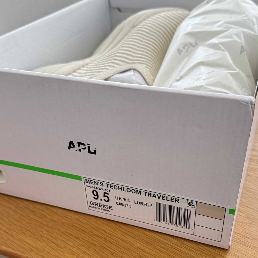 APL Men's Techloom Traveler Sneakers - Greige/Cream